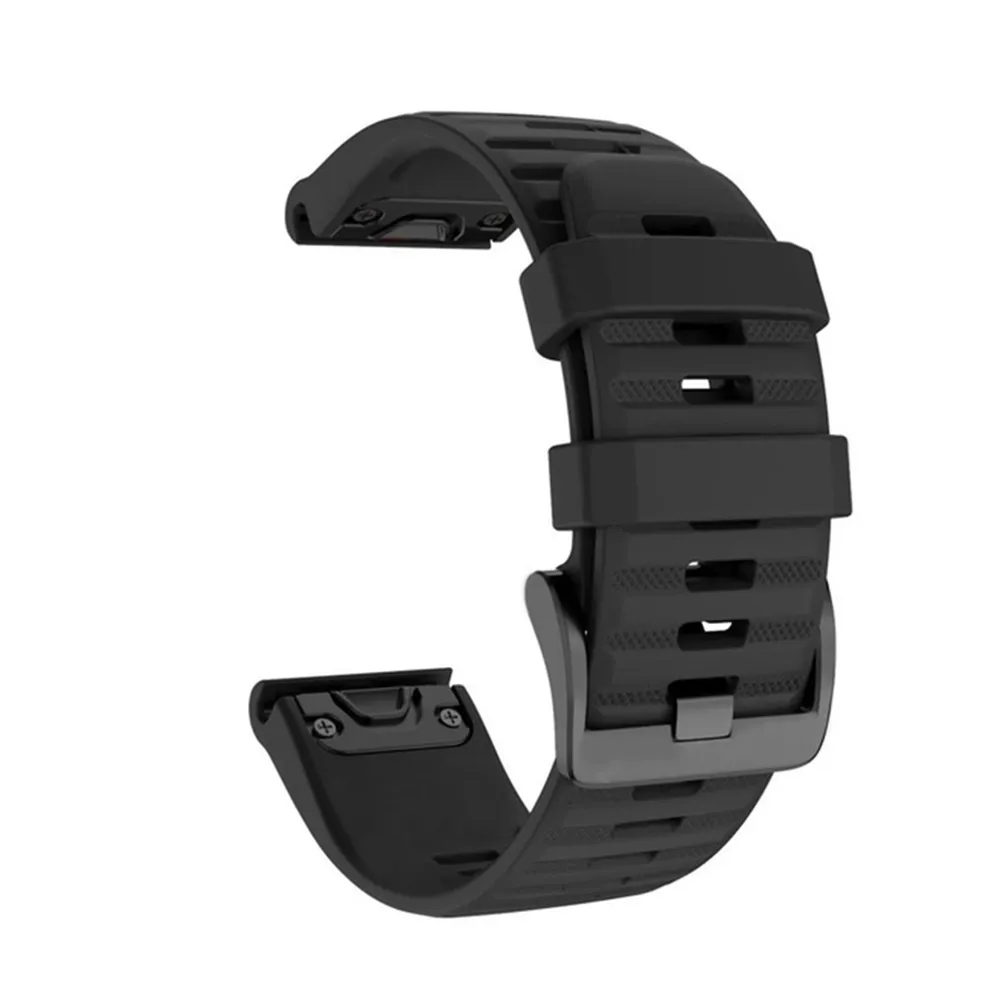 Bracelet montre silicone 20 à 26 mm Garmin Fenix