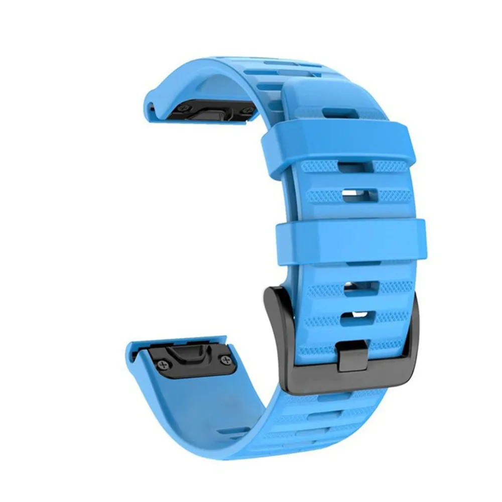Bracelet montre silicone 20 à 26 mm Garmin Fenix