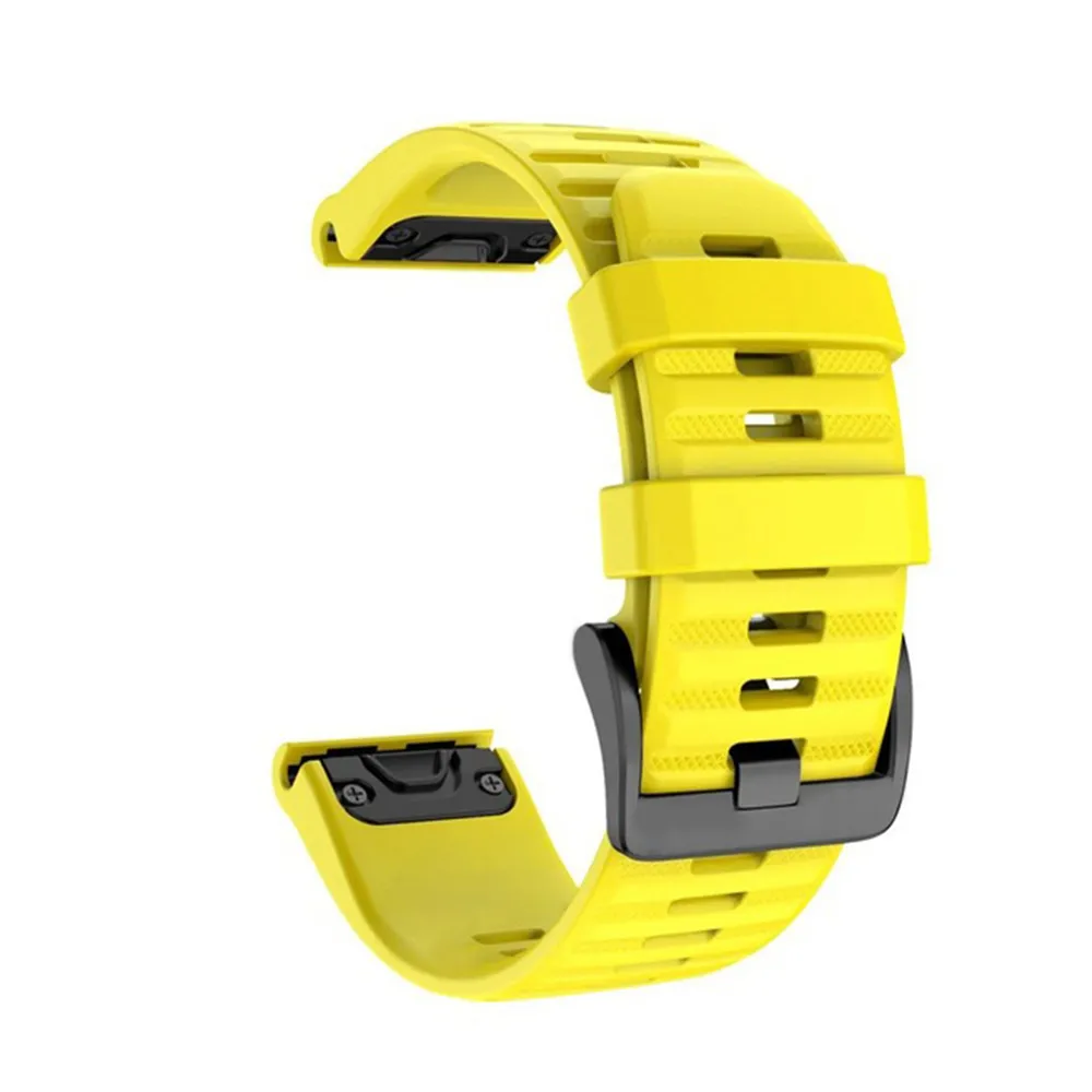 Bracelet montre silicone 20 à 26 mm Garmin Fenix