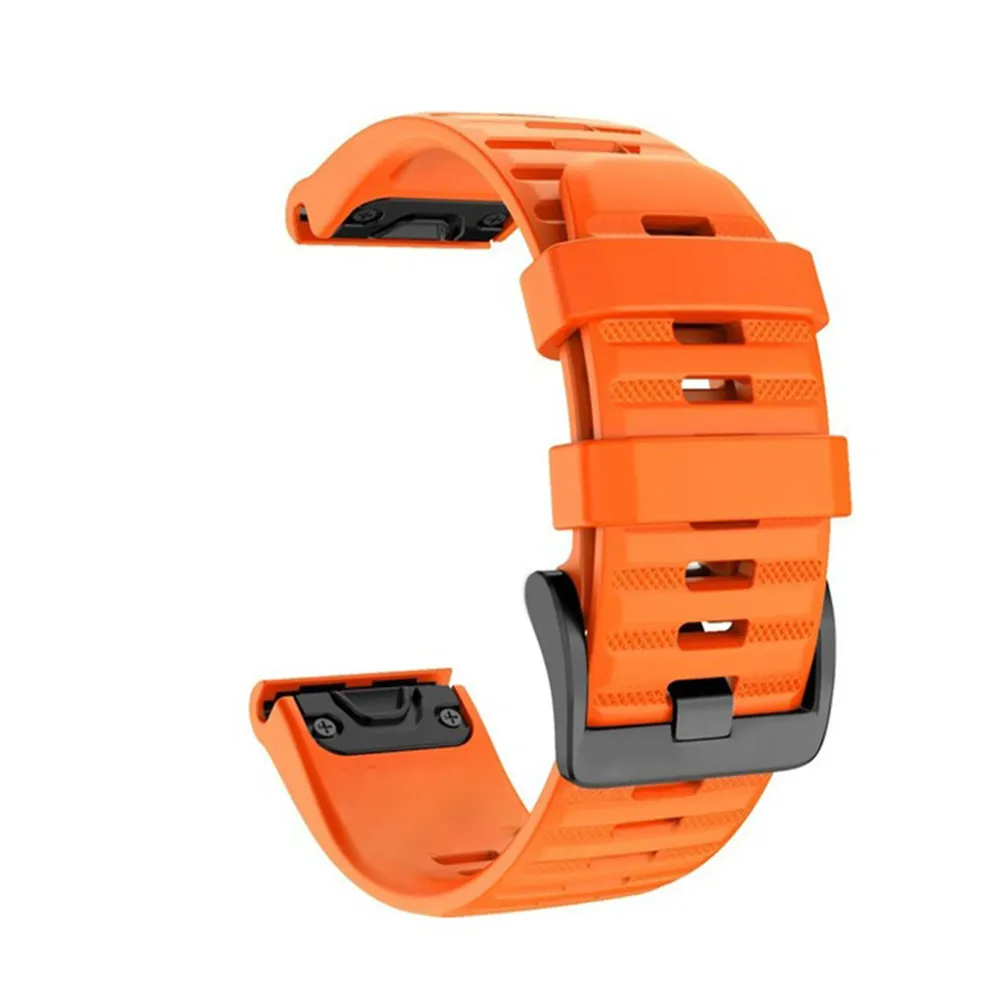 Bracelet montre silicone 20 à 26 mm Garmin Fenix