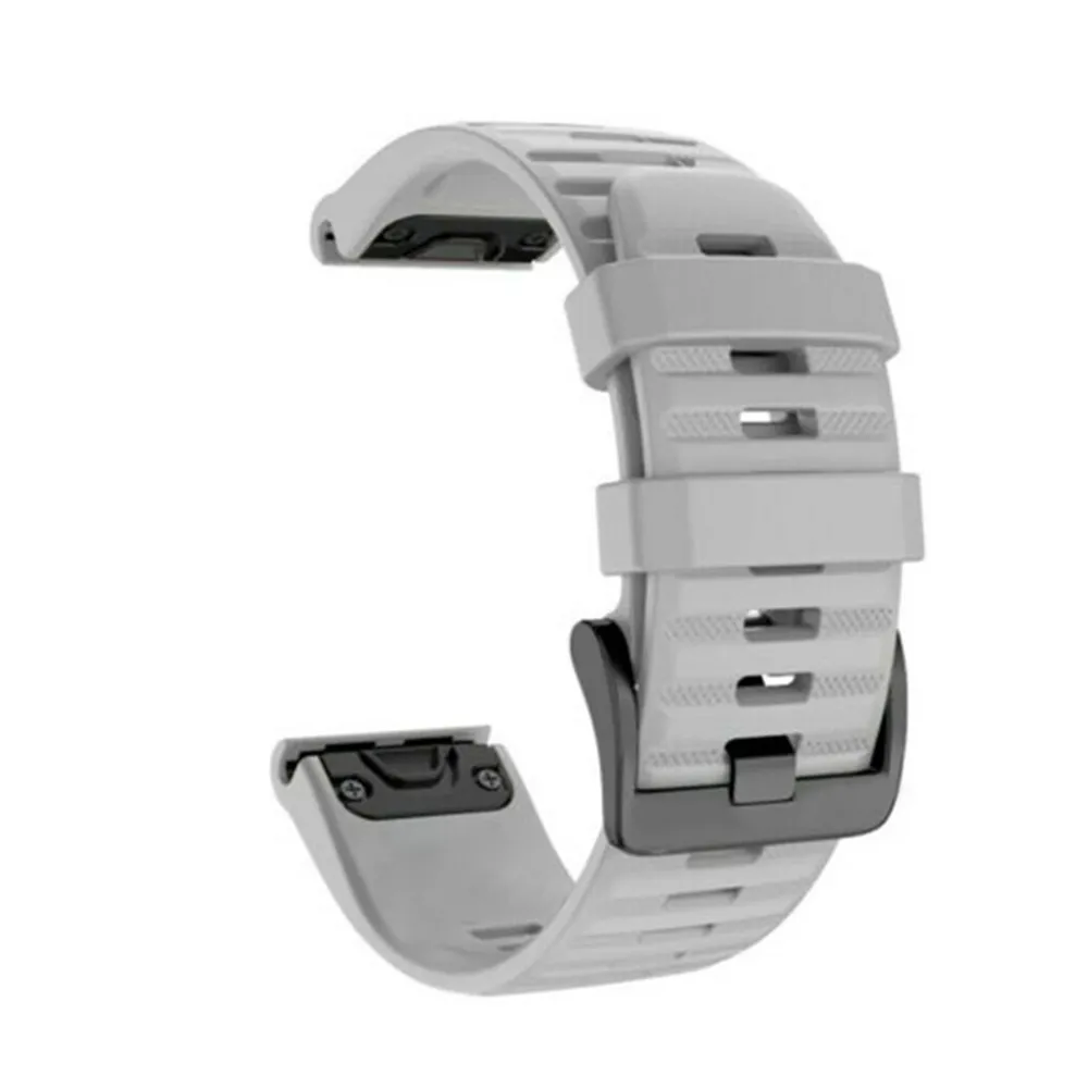 Bracelet montre silicone 20 à 26 mm Garmin Fenix