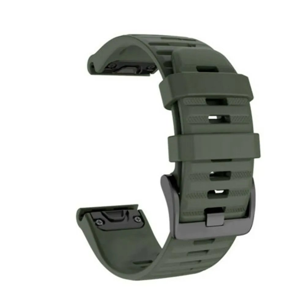 Bracelet montre silicone 20 à 26 mm Garmin Fenix