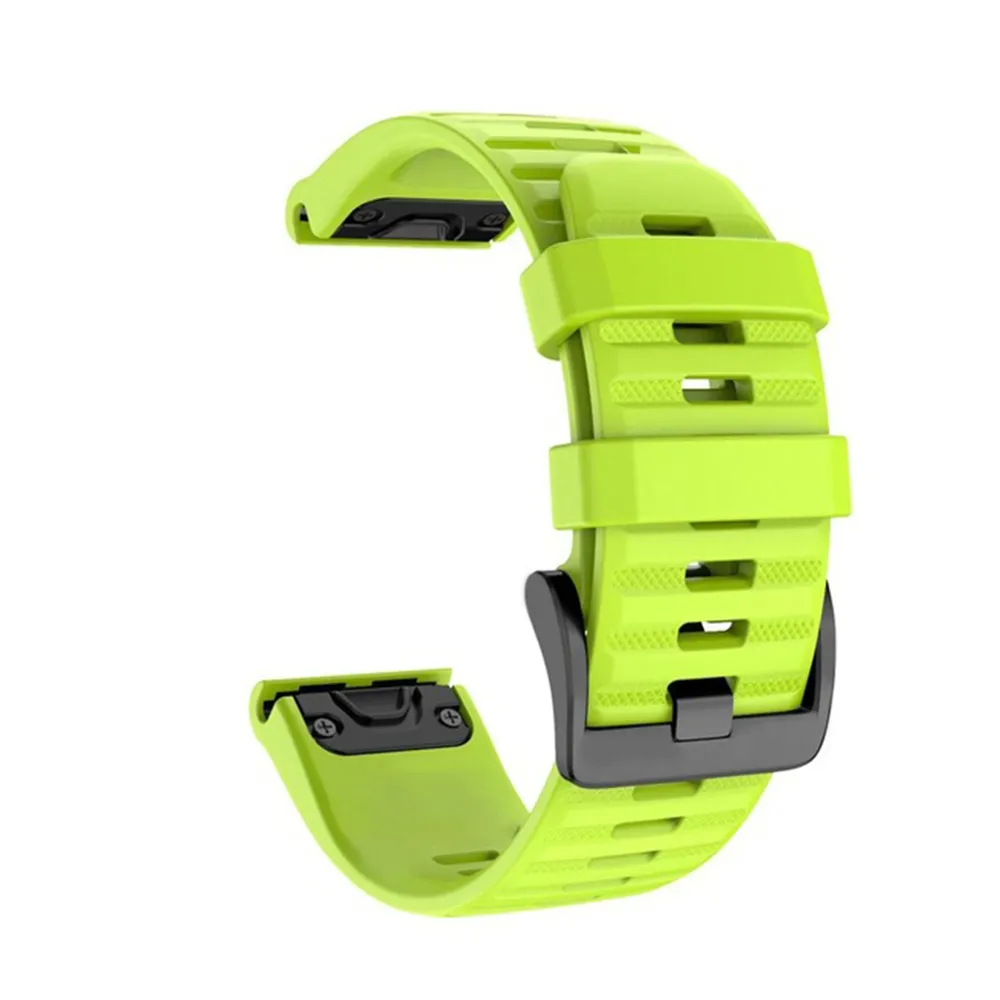 Bracelet montre silicone 20 à 26 mm Garmin Fenix