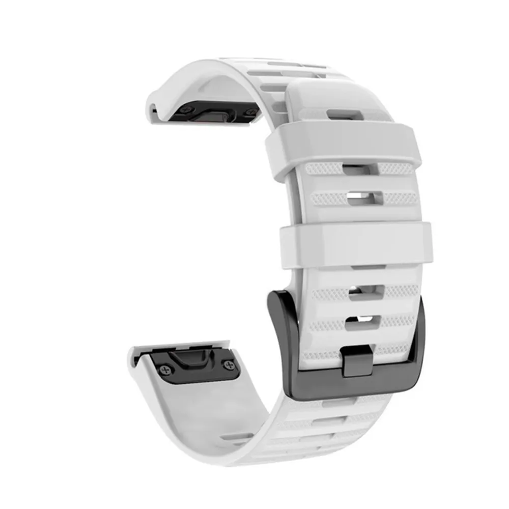Bracelet montre silicone 20 à 26 mm Garmin Fenix
