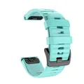 Bracelet montre silicone 20 à 26 mm Garmin Fenix – Couleur du bracelet Mint Green