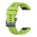 Bracelet montre silicone 20 à 26 mm – Couleur du bracelet Green