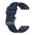Bracelet montre silicone 20 à 26 mm – Couleur du bracelet Midnight Blue