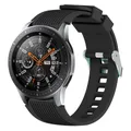 Bracelet montre silicone 20 et 22 mm – Couleur du bracelet Black