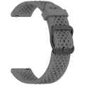 Bracelet montre silicone 20 et 22 mm – Couleur du bracelet Dark grey