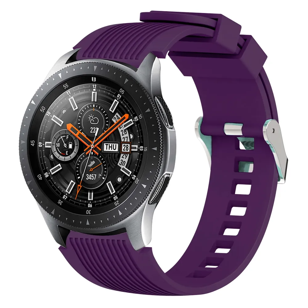 Bracelet montre silicone 20 et 22 mm