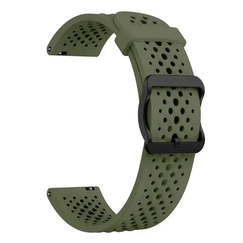 Bracelet montre silicone 20 et 22 mm