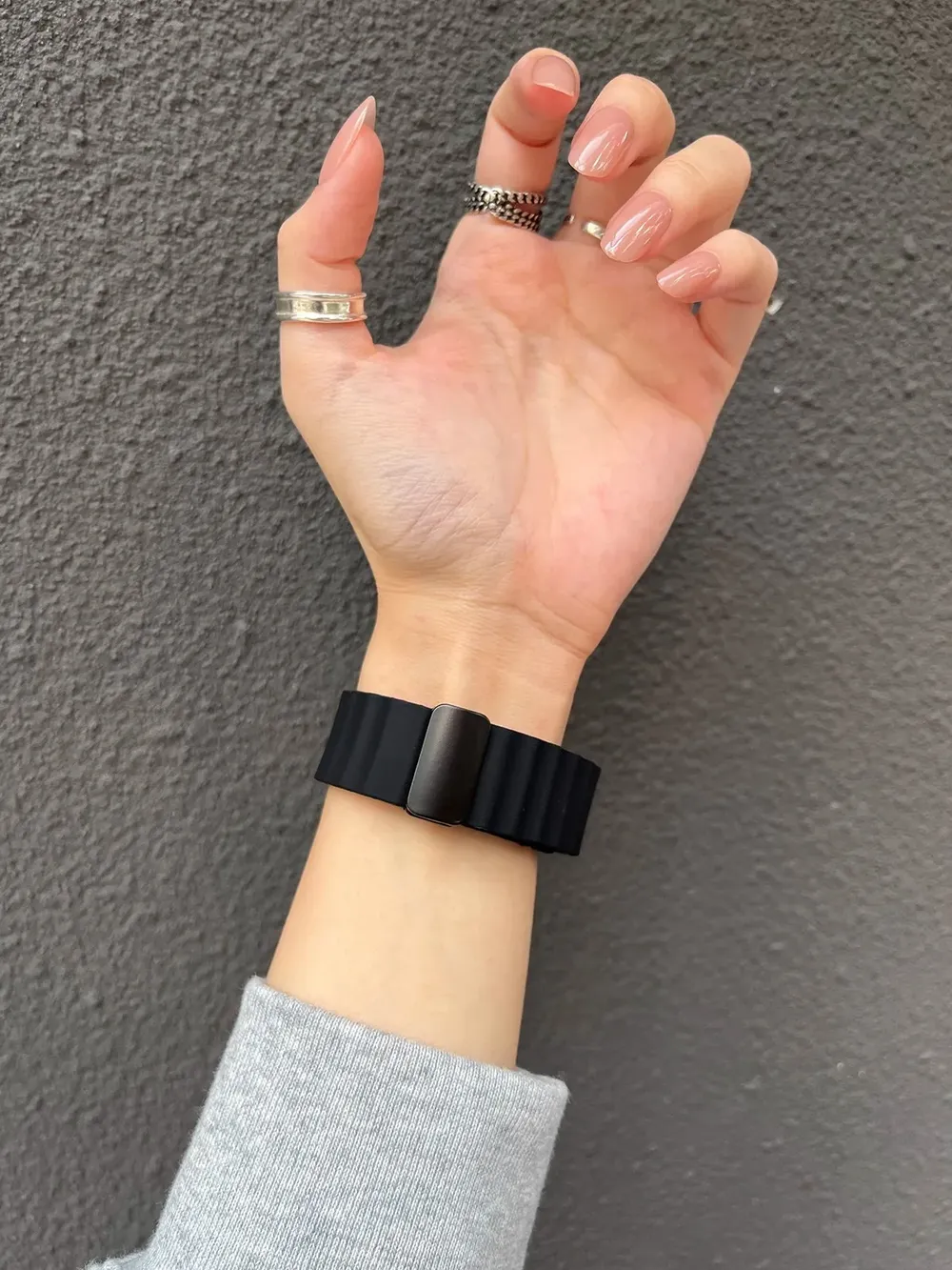 Bracelet montre silicone 20 et 22 mm