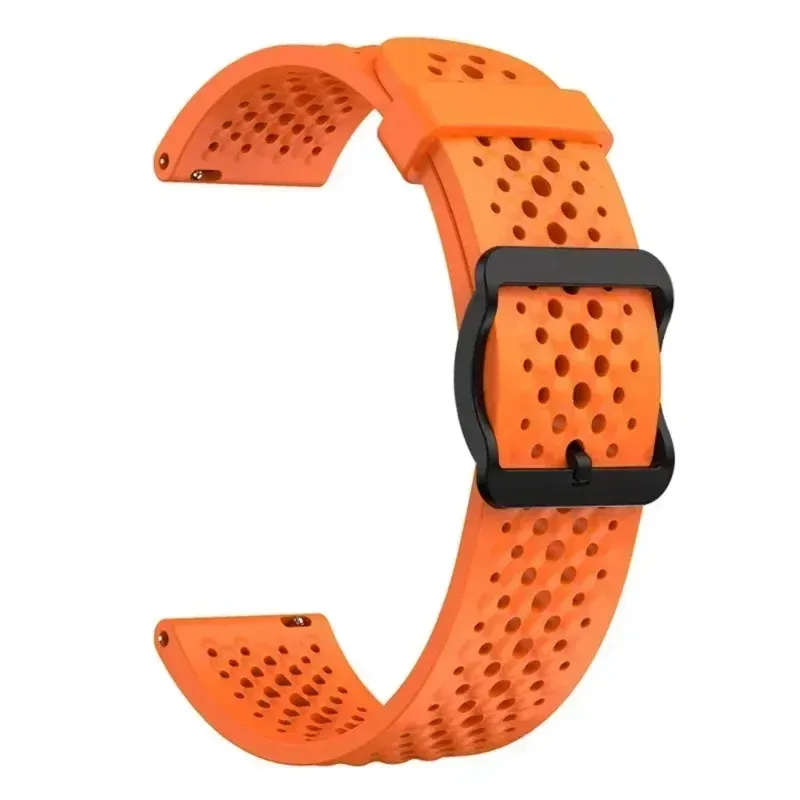 Bracelet montre silicone 20 et 22 mm