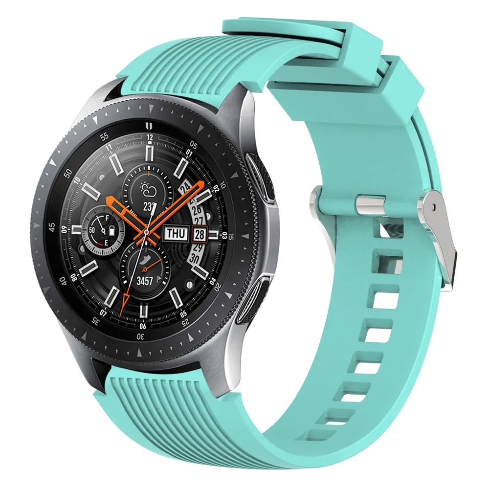 Bracelet montre silicone 20 et 22 mm