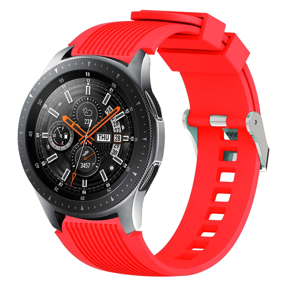 Bracelet montre silicone 20 et 22 mm