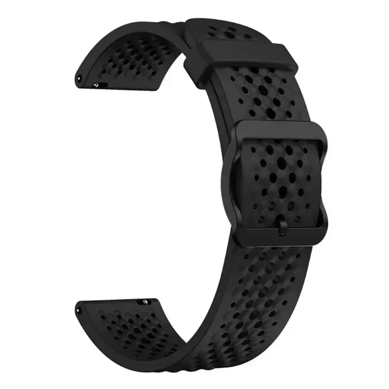 Bracelet montre silicone 20 et 22 mm