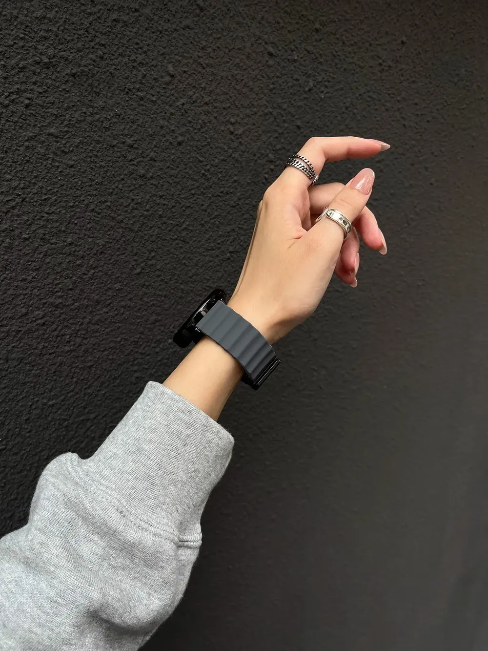 Bracelet montre silicone 20 et 22 mm
