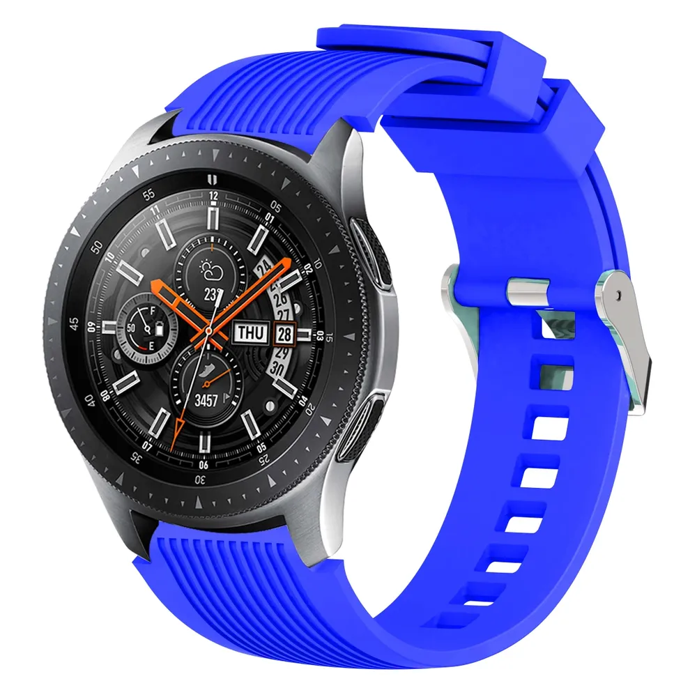 Bracelet montre silicone 20 et 22 mm