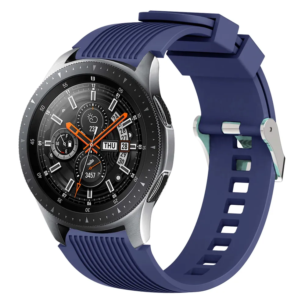 Bracelet montre silicone 20 et 22 mm