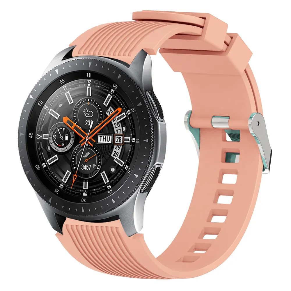 Bracelet montre silicone 20 et 22 mm
