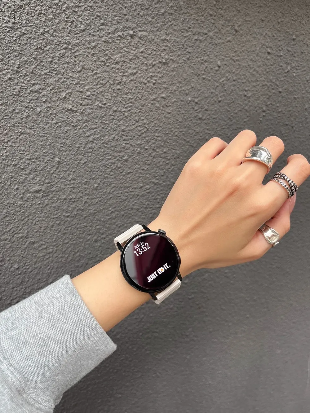 Bracelet montre silicone 20 et 22 mm