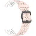 Bracelet montre silicone 20 et 22 mm – Couleur du bracelet Light pink white