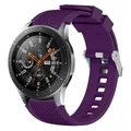 Bracelet montre silicone 20 et 22 mm – Couleur du bracelet purple