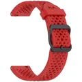Bracelet montre silicone 20 et 22 mm – Couleur du bracelet Red