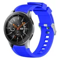 Bracelet montre silicone 20 et 22 mm – Couleur du bracelet Royal blue