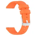 Bracelet montre silicone 20 et 22 mm universel – Couleur du bracelet Orange