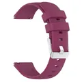 Bracelet montre silicone 20 et 22 mm universel – Couleur du bracelet wine red