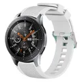 Bracelet montre silicone 20 et 22 mm – Couleur du bracelet White