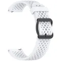 Bracelet montre silicone 20 et 22 mm – Couleur du bracelet White