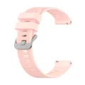 Bracelet montre silicone 20 mm Garmin Polar – Band Color BLEU ROSE (D)