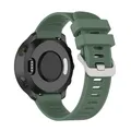 Bracelet montre silicone 20 mm Garmin Polar – Band Color Rose vert (J)