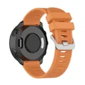 Bracelet montre silicone 20 mm Garmin Polar – Band Color Rouge noir (C)