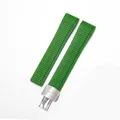 Bracelet montre silicone 21 mm pour Patek Philippe Aquanaut – Couleur du bracelet Light Green S Clasp