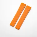 Bracelet montre silicone 21 mm pour Patek Philippe Aquanaut – Couleur du bracelet Orange No Clasp