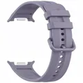 Bracelet montre silicone 40 à 46 mm pour Samsung Galaxy Watch – Couleur du bracelet Official Purple