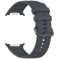 Bracelet montre silicone 40 à 46 mm pour Samsung Galaxy Watch – Couleur du bracelet Dark Gray