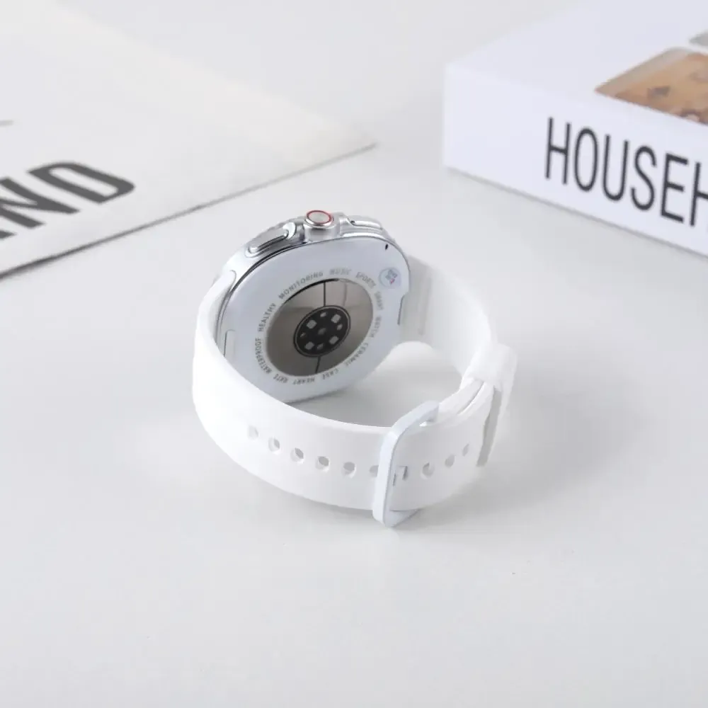 Bracelet montre silicone 40 à 46 mm pour Samsung Galaxy Watch