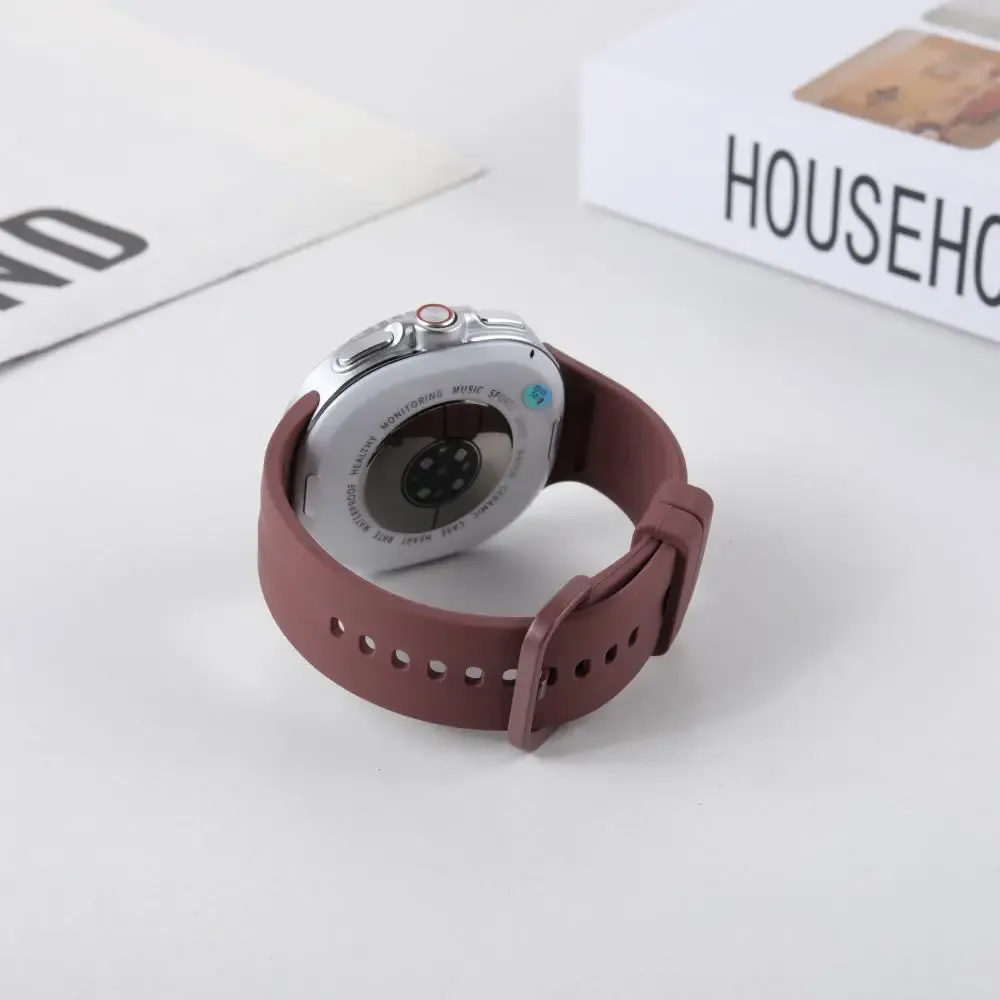 Bracelet montre silicone 40 à 46 mm pour Samsung Galaxy Watch