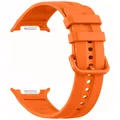 Bracelet montre silicone 40 à 46 mm pour Samsung Galaxy Watch – Couleur du bracelet Orange