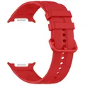 Bracelet montre silicone 40 à 46 mm pour Samsung Galaxy Watch – Couleur du bracelet Red
