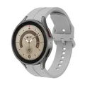 Bracelet montre silicone 40 à 47 mm pour Samsung Galaxy Watch – Couleur du bracelet Official grey A