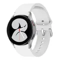 Bracelet montre silicone 40 à 47 mm pour Samsung Galaxy Watch – Couleur du bracelet Official white
