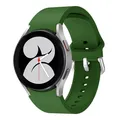 Bracelet montre silicone 40 à 47 mm pour Samsung Galaxy Watch – Couleur du bracelet ArmyGreen