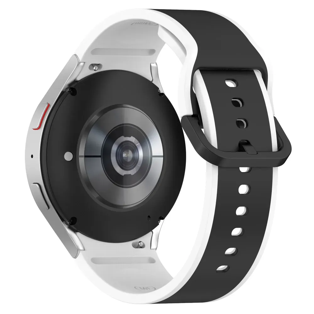 Bracelet montre silicone 40 à 47 mm pour Samsung Galaxy Watch