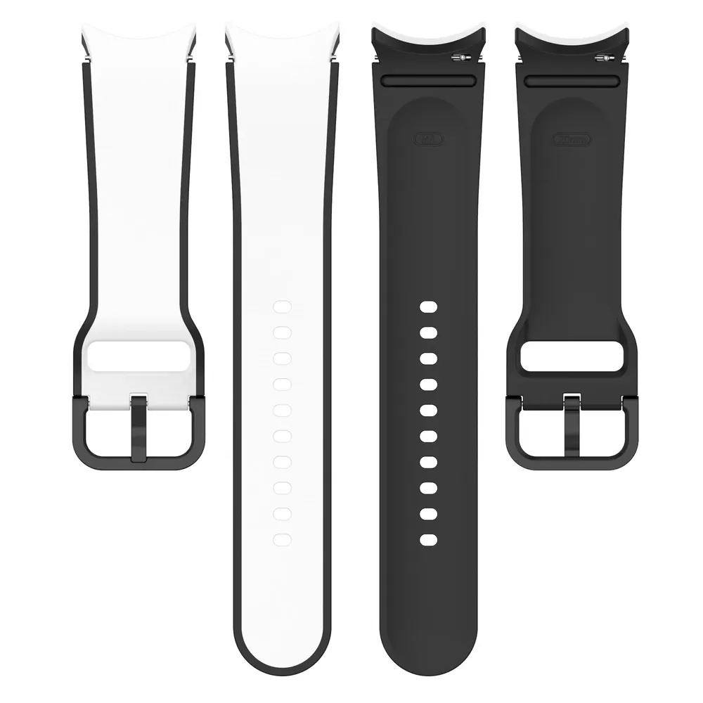 Bracelet montre silicone 40 à 47 mm pour Samsung Galaxy Watch
