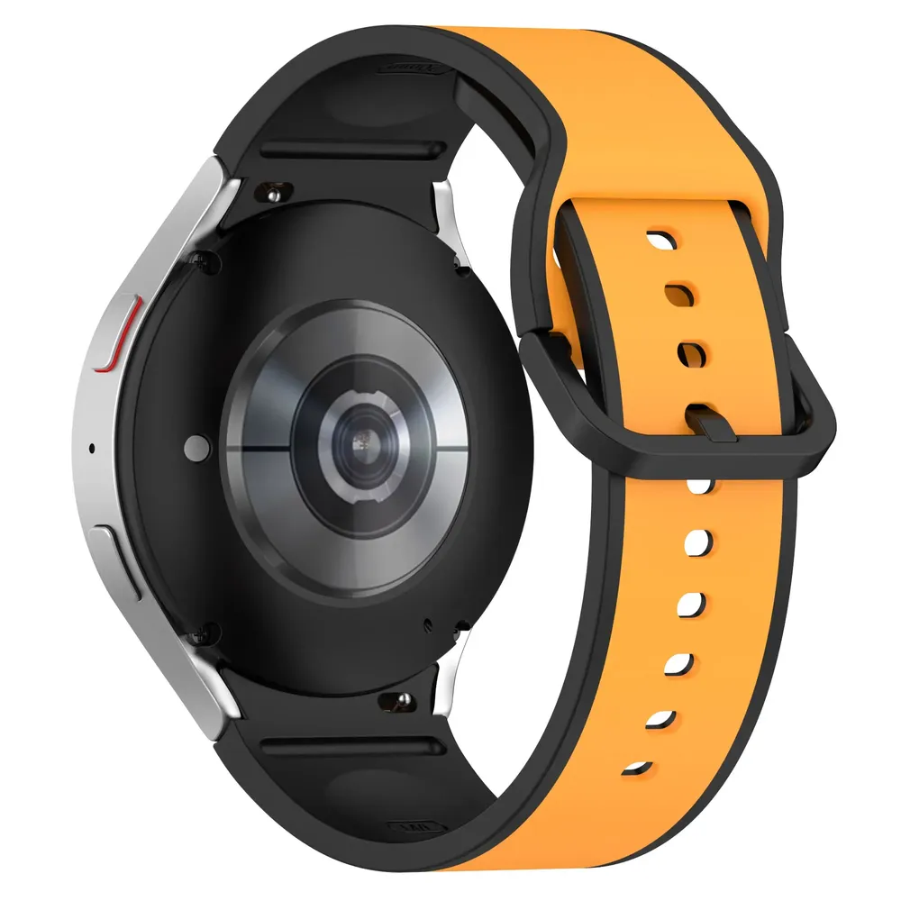 Bracelet montre silicone 40 à 47 mm pour Samsung Galaxy Watch